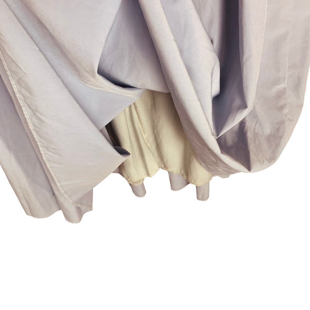 Pure Collection Icy Blue A Line Midi Skirt Size 34 - Picture 4 of 8
